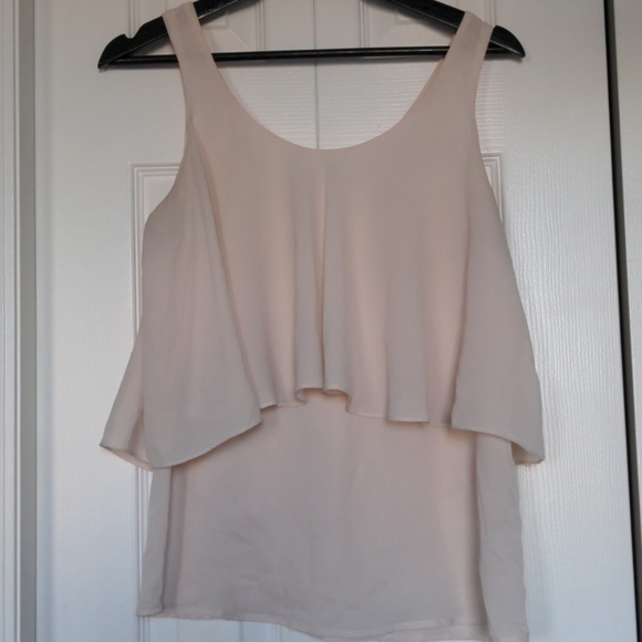Light cream/pink tank top - Picture 1 of 3